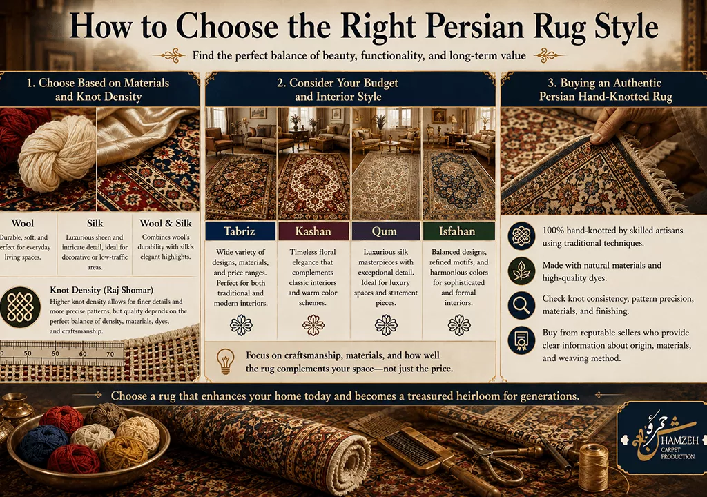 How to Choose the Right Persian Rug Style