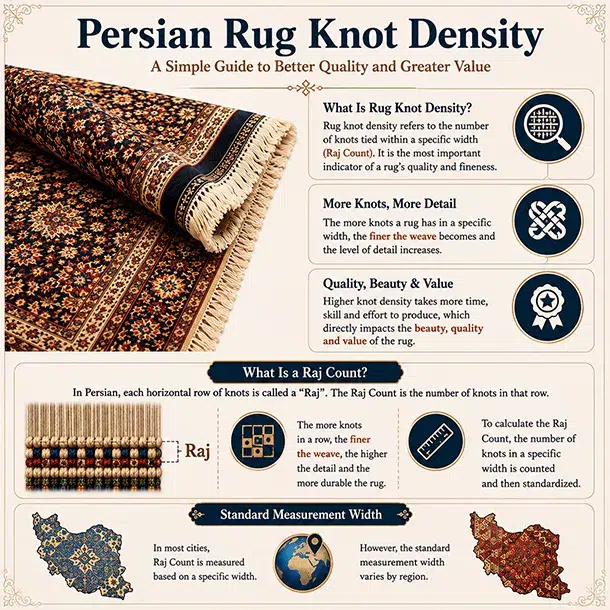 Rug Knot Density Explained in Simple Terms