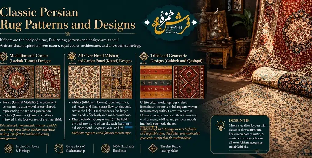 Classic Persian Rug Patterns and Designs