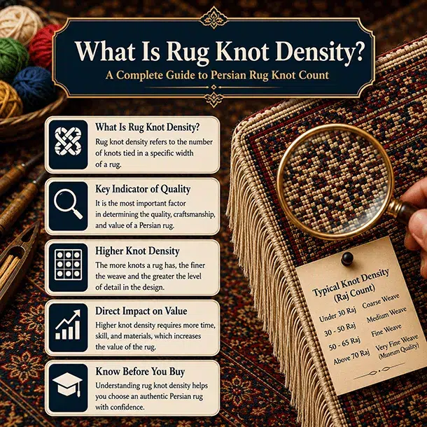 what is rug knot density
